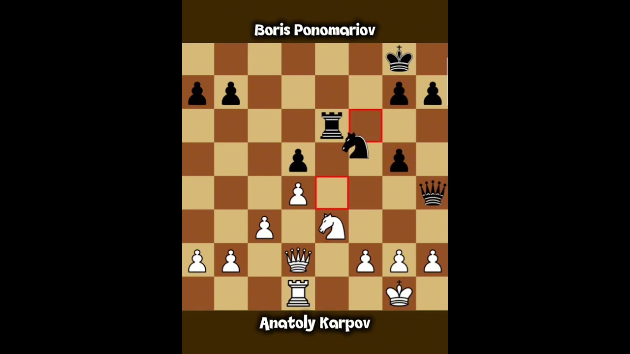 Anatoly Karpov vs Boris Ponomariov ◉ Zlatoust 1961 | Brilliant White Victory