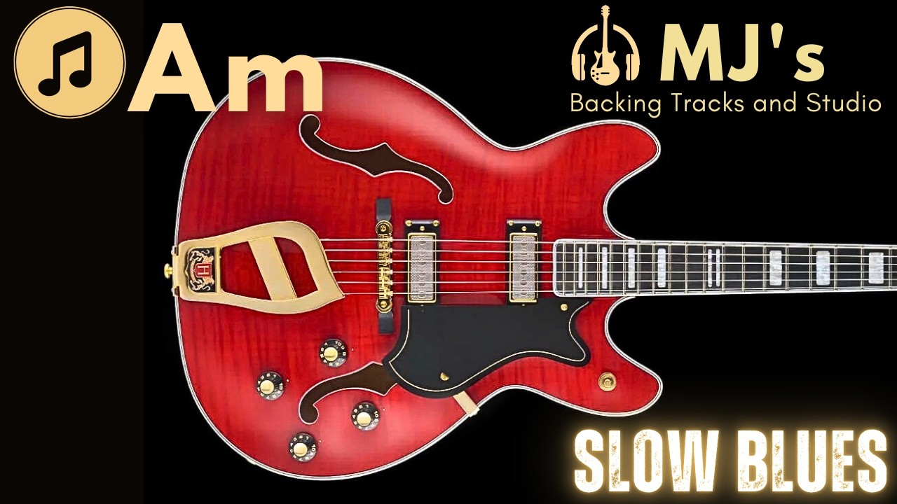 Slow Late Night Blues in A minor | Backing Track Jam