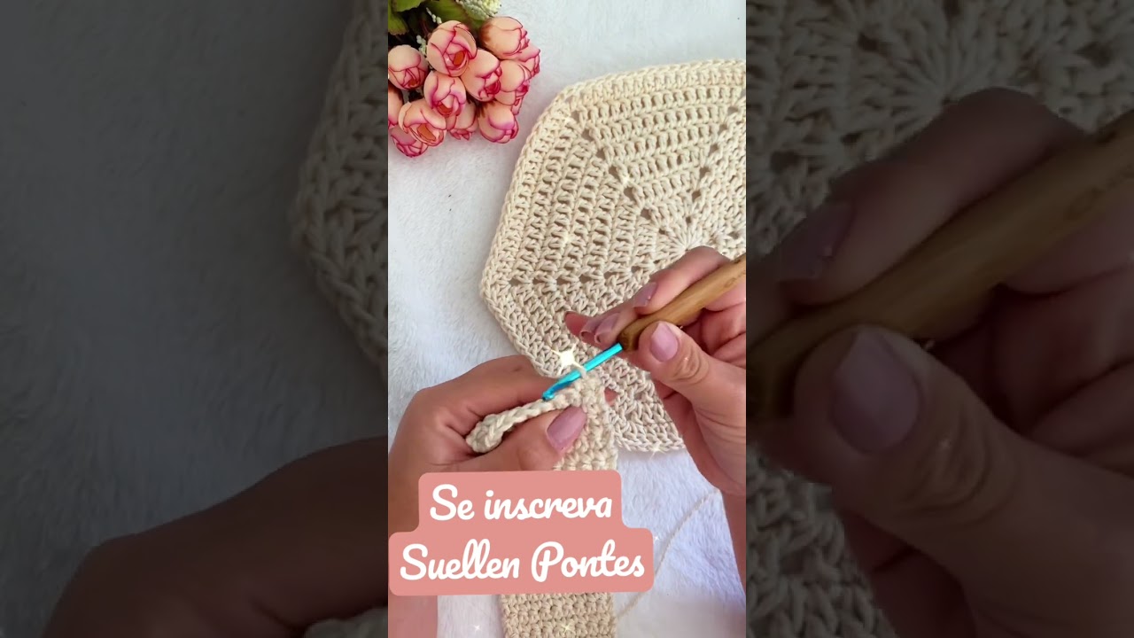Se Inscreva e Ative 🔔 #crochetaria #crochecomamor #crochemoderno #semprecirculo #crochebrasil #pap