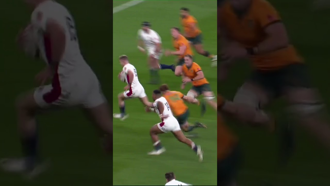 Фредди Стюард забивает свой первый гол за сборную Англии в матче против Австралии 🤩