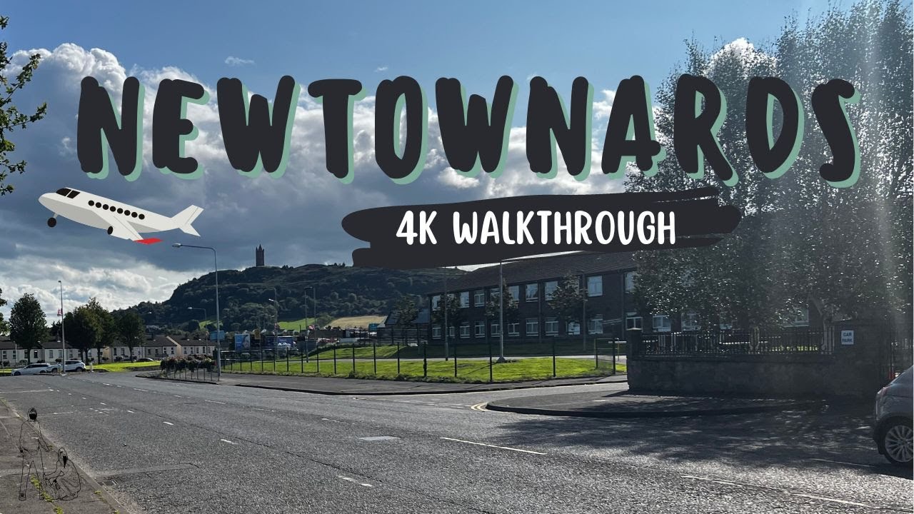 Newtownards: 4K Walk Through a Bustling Saturday