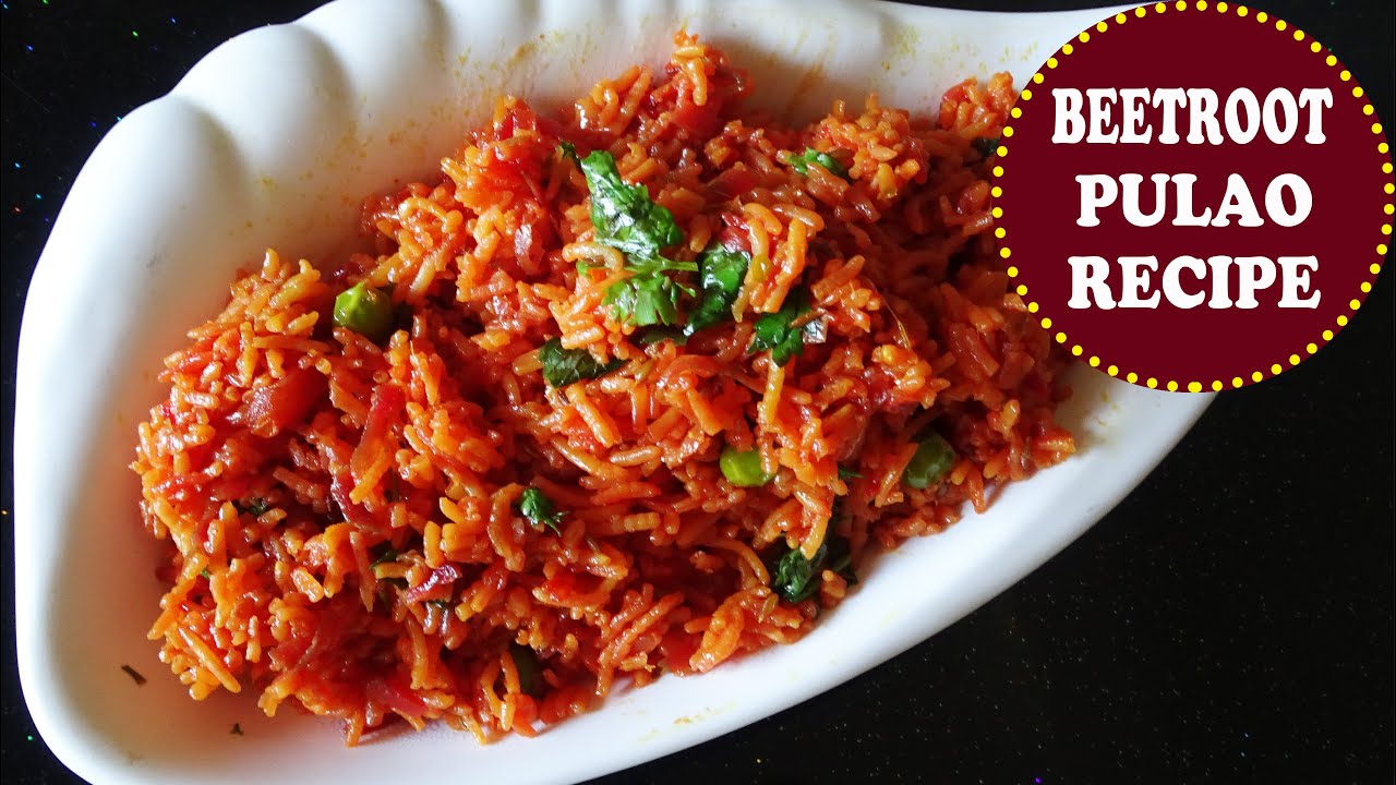 BEETROOT PULAO RECIPE | बीटरूट पुलाव | BEETROOT RICE RECIPE | CLASSICRAFT FOODS