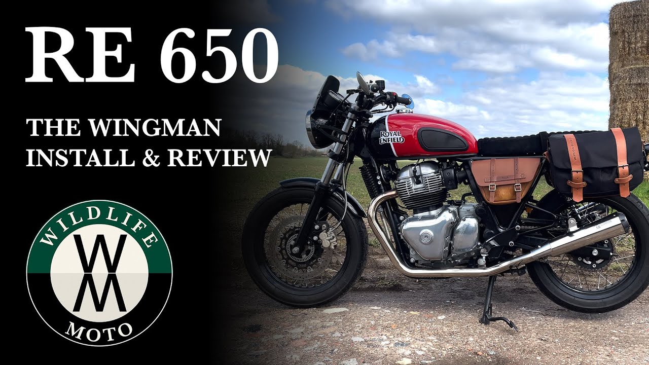 Royal Enfield Interceptor 650: Trip Machine Wingman Side Panel Bags Install & Review