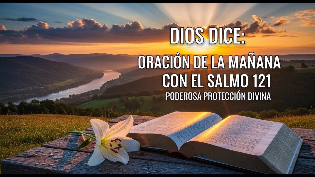 DIOS DICE: ORACIÓN DE LA MAÑANA CON EL SALMO 121 | PODEROSA PROTECCIÓN DIVINA