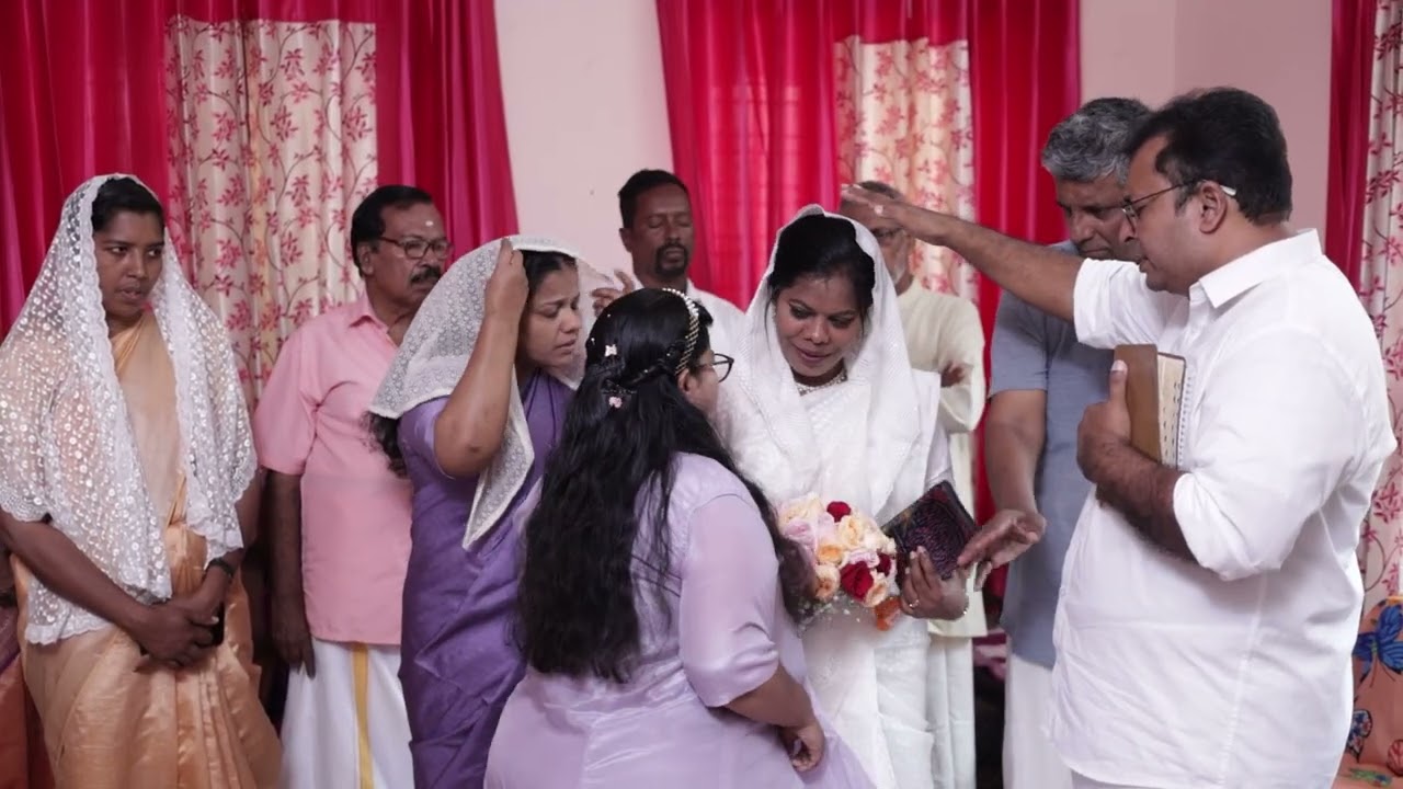 WEDDING  II ANIL THOMAS & MALU ( BANU) II BANGALORE