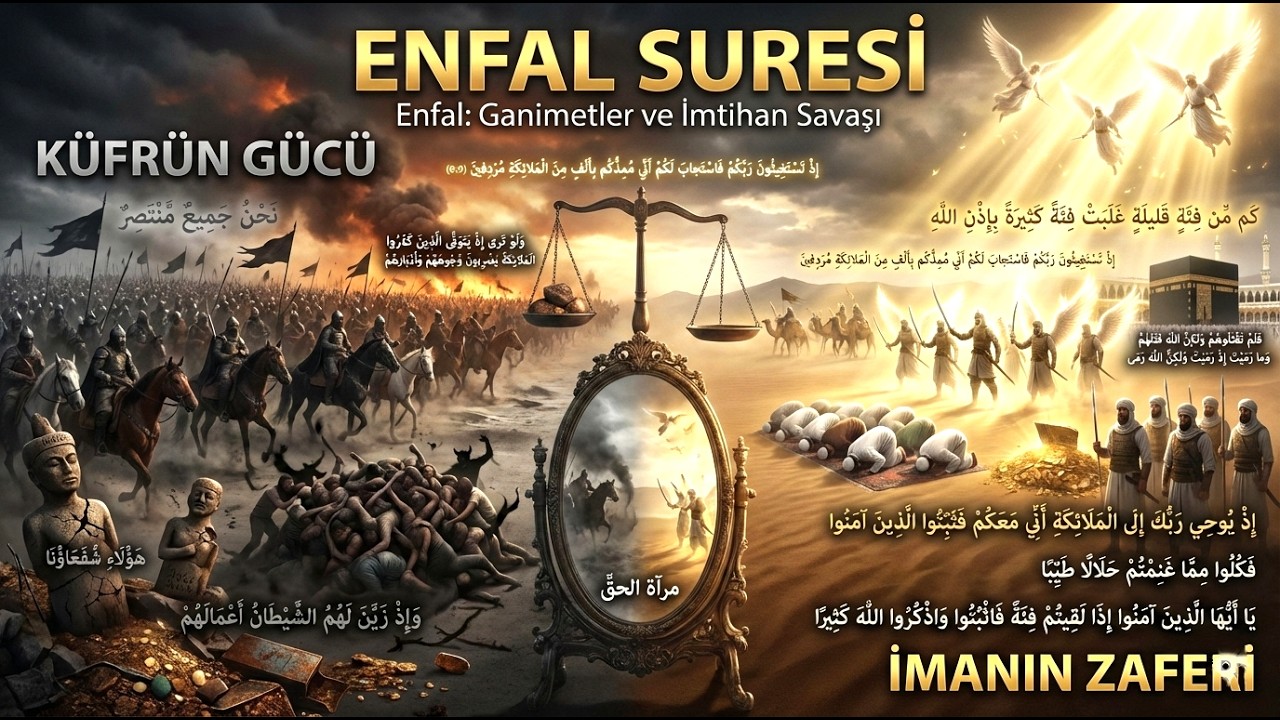 Bedir'de Melekler Gerçekten Savaştı mı? Enfal Suresi Anlatıyor