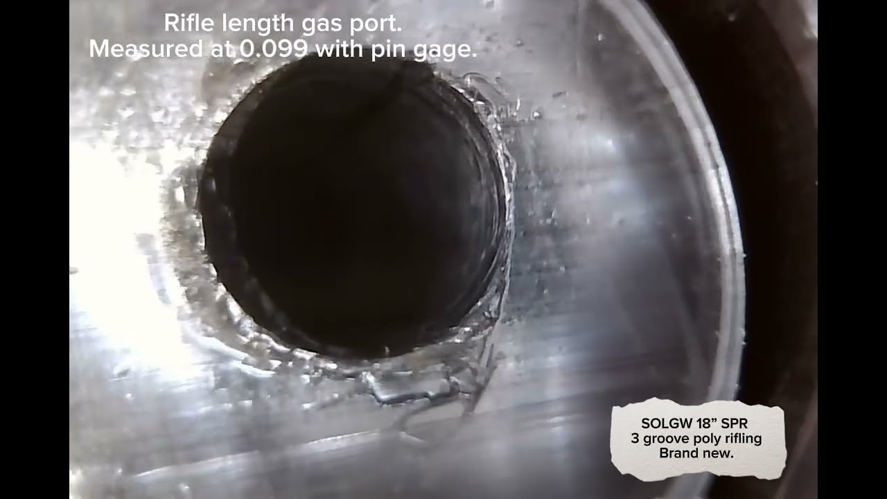 SOLGW 18” SPR Barrel - brand new - borescoped