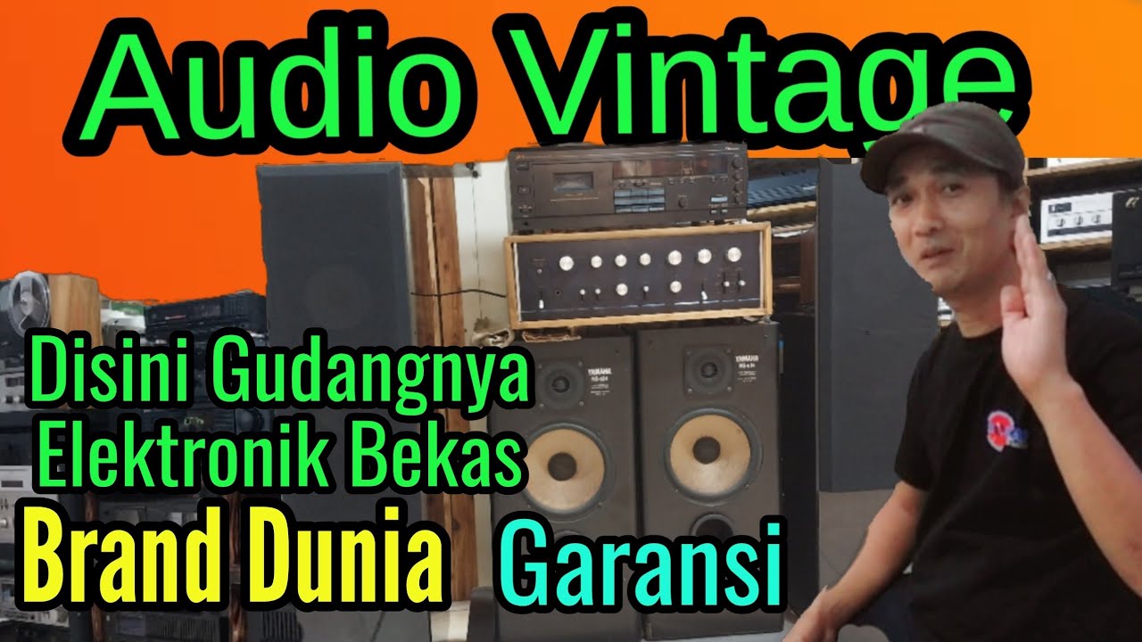 Review Audio Vintage berusia Puluhan Tahun Blok M Square❤️ Lain dari Pasar Loak Jatinegara