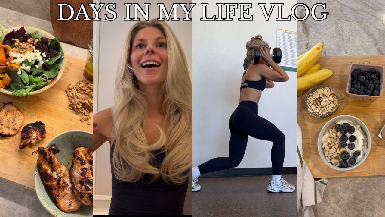 VLOG: вдохновение, новые полезные блюда, час продуктивности + соблюдение режима тренировок