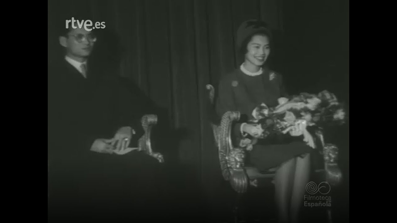 1960, REYES DE TAILANDIA EN ESPAÑA