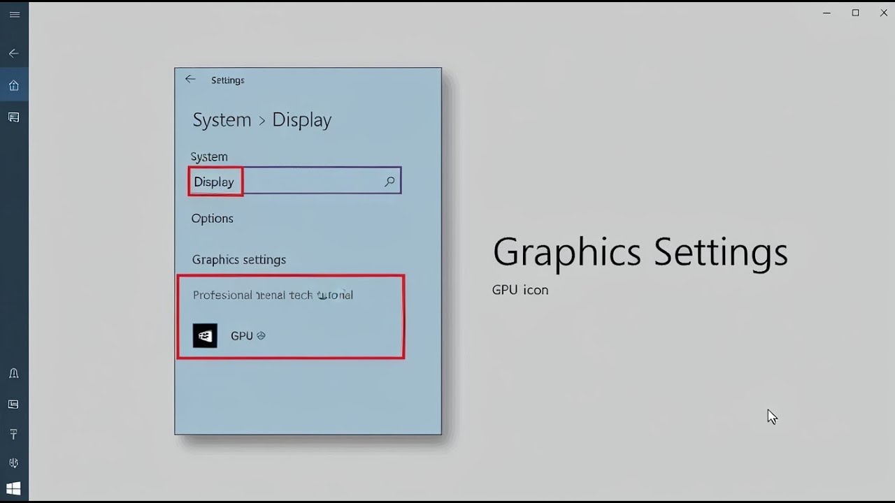 How to Open Graphics Settings on a Windows PC or Laptop