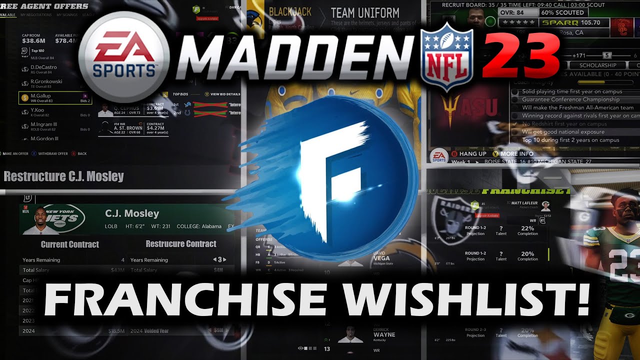 Madden 23 Franchise Mode Wish-List | Everything EA Needs (And Hopefully Won't Neglect) To Change