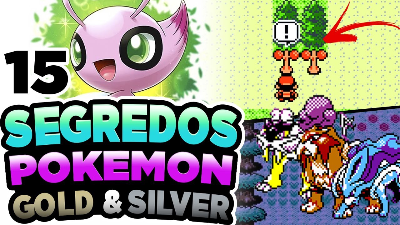 Curiosidades Pokémon Gold Silver e Cristal que a maioria dos jogadores não sabem