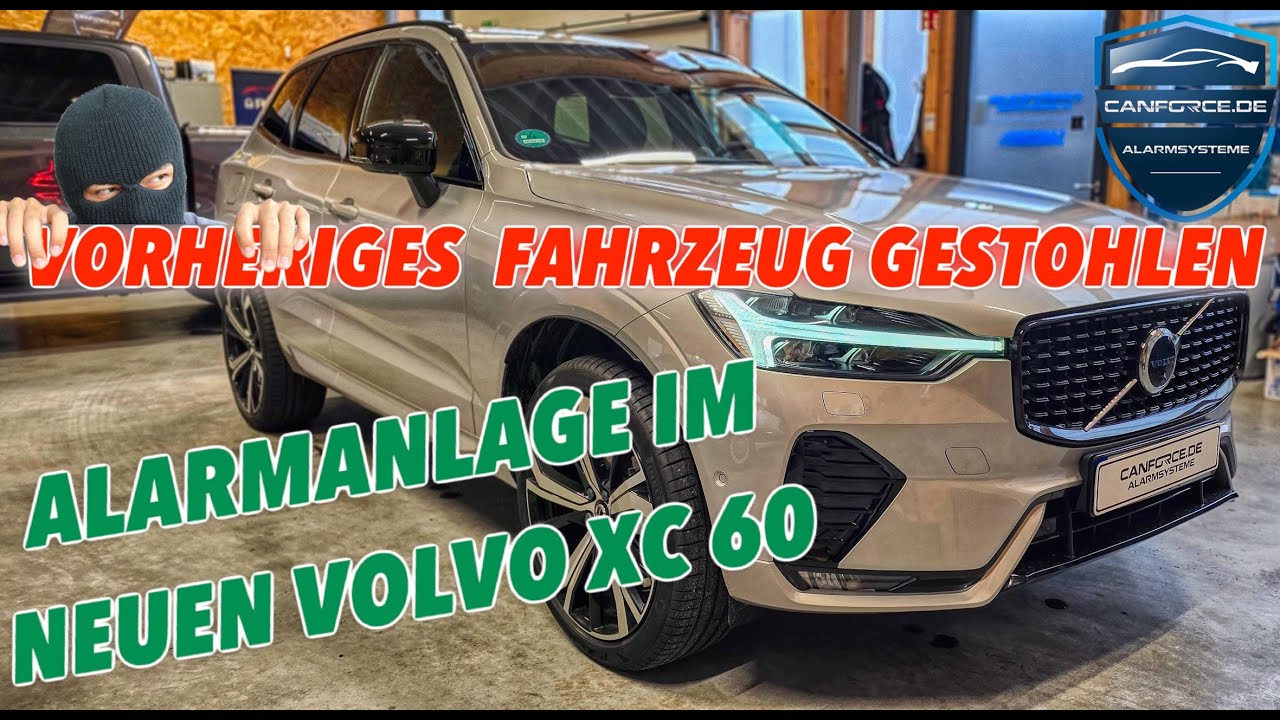 😵FAHRZEUG GESTOHLEN! ALARMANLAGE IM VOLVO XC60 2024 & XC90 WEGFAHRSPERRE KFZ ALARM GPS