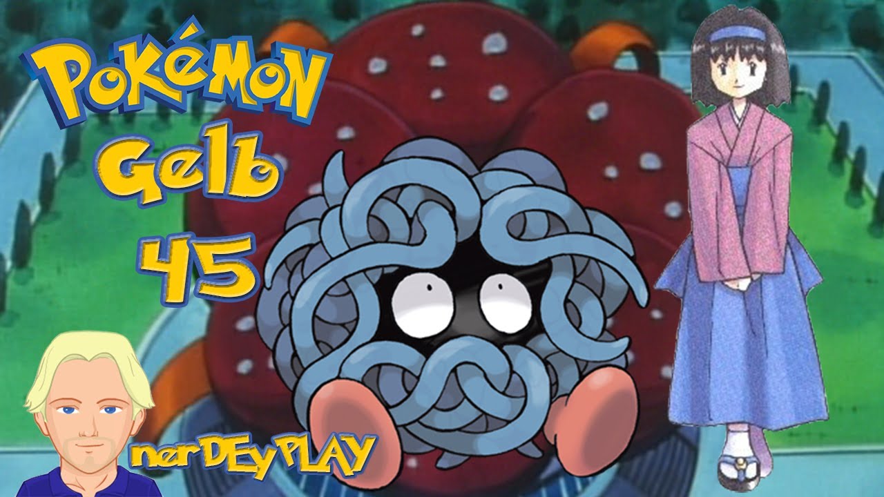 Let's Play Pokémon Gelb #45: Arenaleiterin Erika Trial & Error