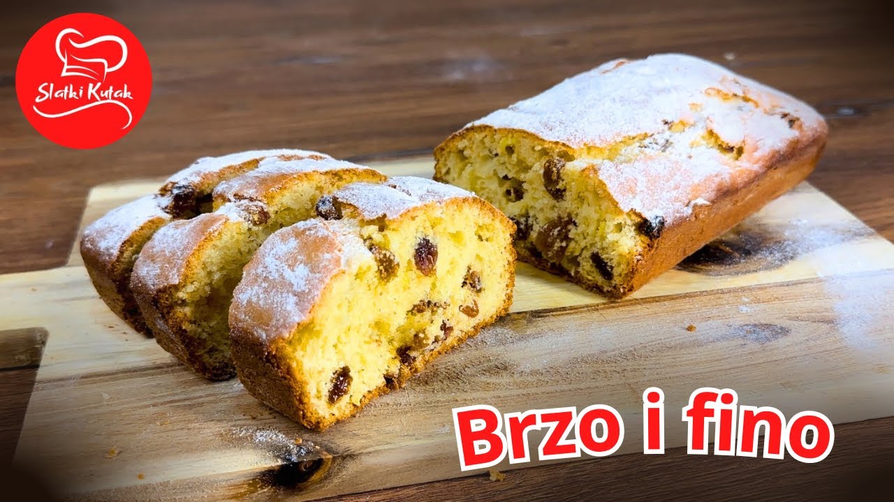 Domaći Kolač sa Grožđicama – Slatkiš Koji Osvaja