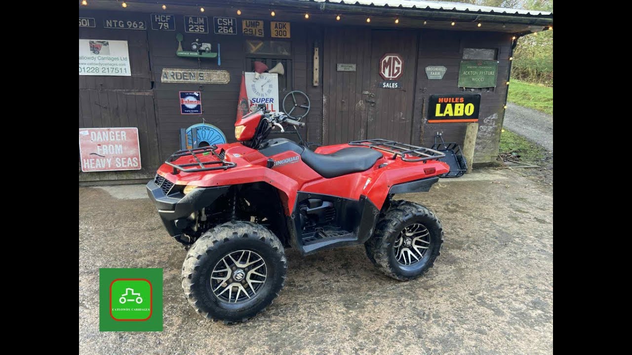 Продается Suzuki Kingquad 750 AXi 4x4 www.catlowdycarriages.com