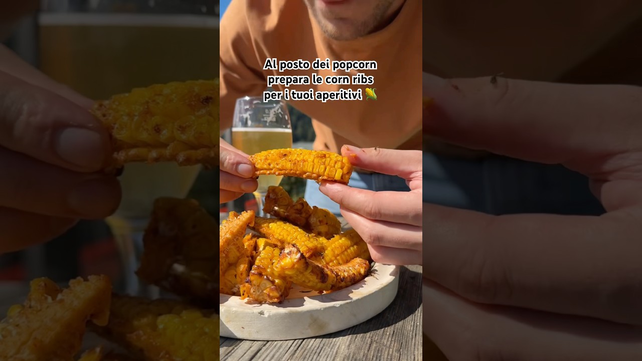 COSTOLETTE DI PANNOCCHIA 🌽 e l&rsquo;aperitivo sar&agrave; pi&ugrave; speciale ✨🫰🤫