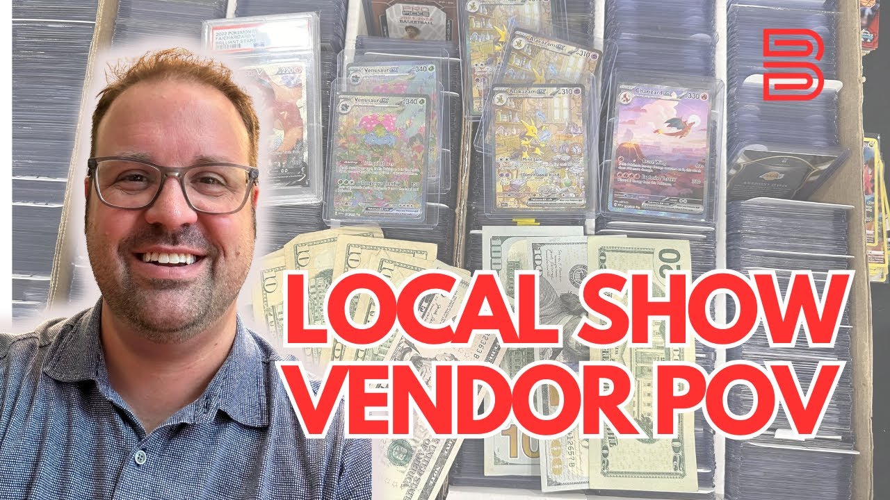 Vendor POV: Looking Back at a Local Sports Card Show from 2023