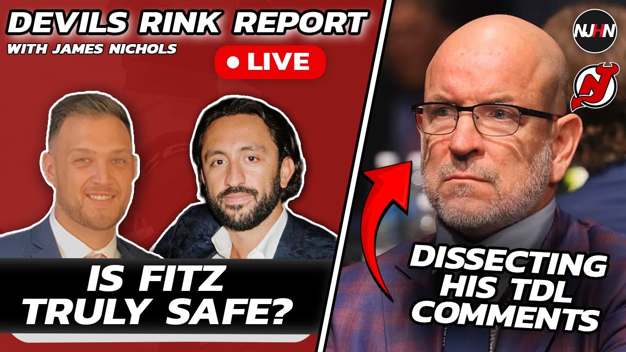 Tom Fitzgerald's Deadline Comments Fallout: Is He Truly Safe? Ft. Pasha Eshghi | Devils Rink Report