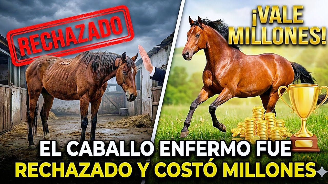 El caballo enfermo fue rechazado  y costó millones