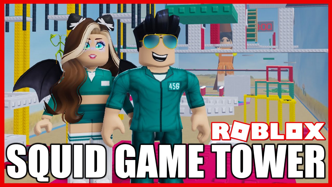 SQUID GAME, ALE JE TO OBBY!😂 Roblox Squid Game Tower w/@Makousek