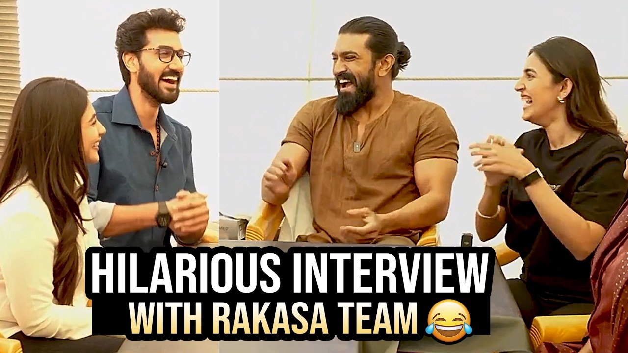 PEDDI Ramcharan Hilarious Interview with Rakasa Movie Team | Niharika | Sangeeth | News Buzz