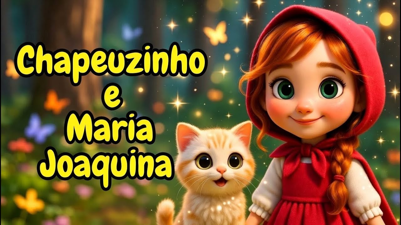 Chapeuzinho Vermelho e Maria Joaquina 🐱 História Infantil Completa | Vila dos Focinhos Felizes