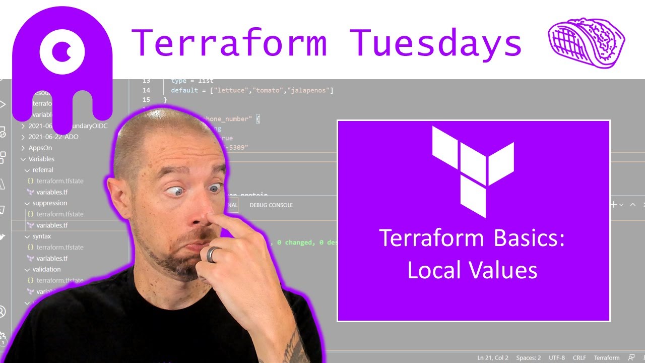 Основы Terraform: локальные ценности
