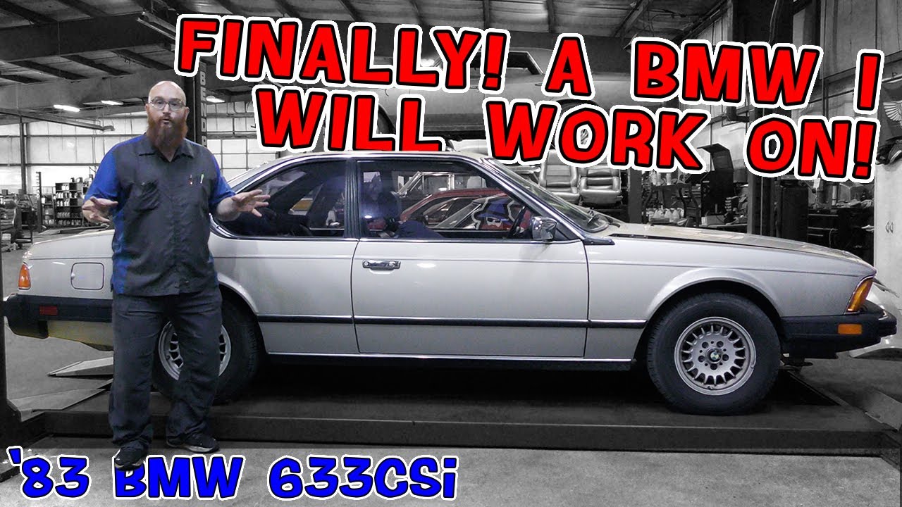 Finally a BMW the CAR WIZARD will willingly work on! What makes this '83 BMW 633CSi so special?