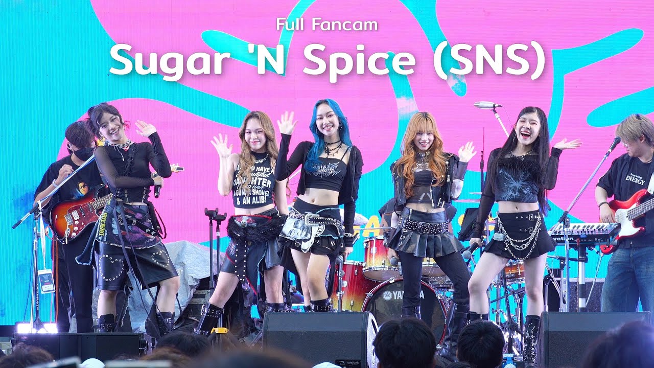 [Full Fancam] Sugar 'N Spice (SNS) @ Bangkok Music City 2025 | 250302