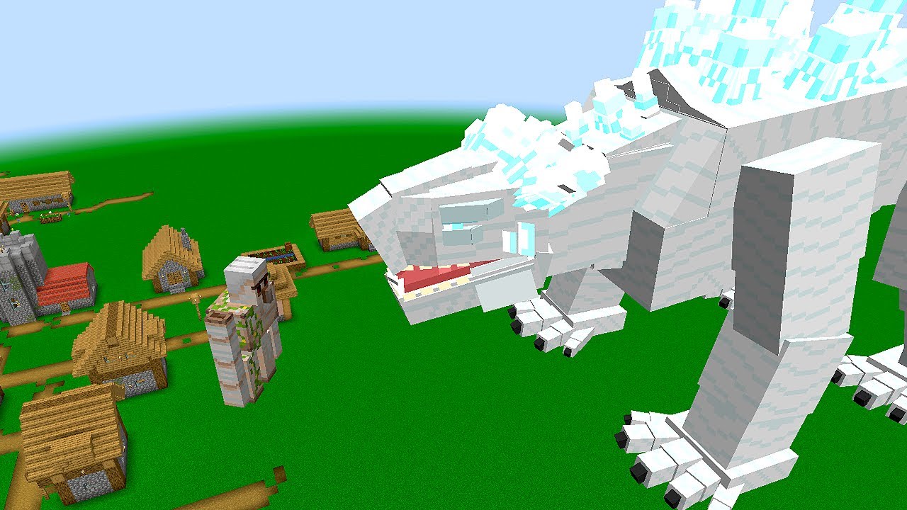 Mobs COLOSSAIS vs. IRON GOLEM (minecraft)