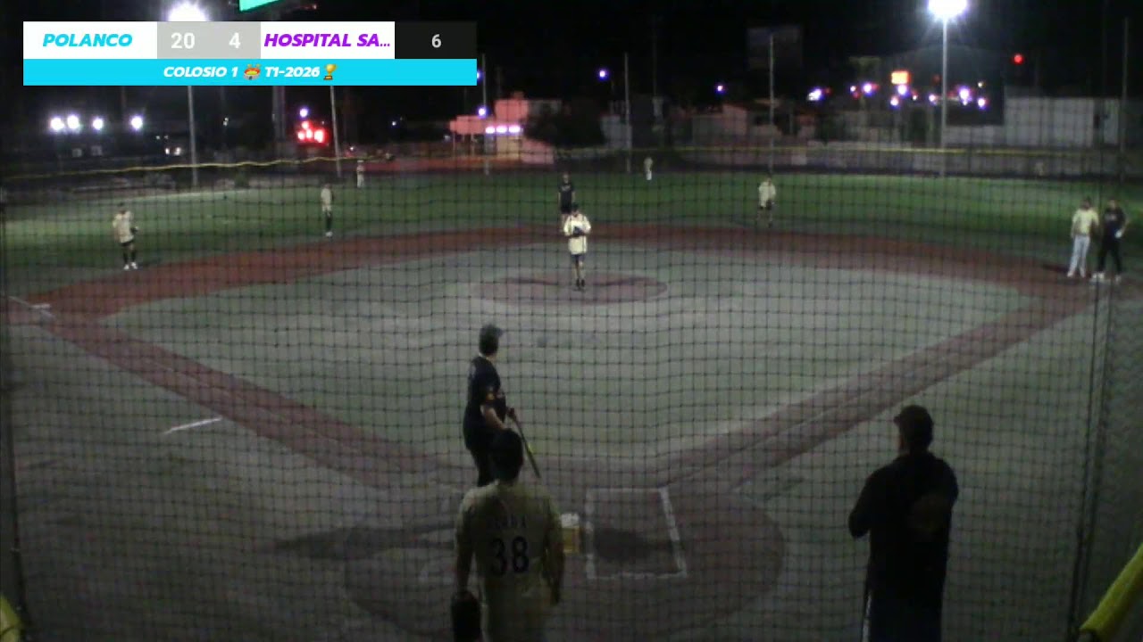 COLOSIO 1 🏟️ T1-2026🏆POLANCO LUXURY FURNITURE VS HOSPITAL SAN JOSE