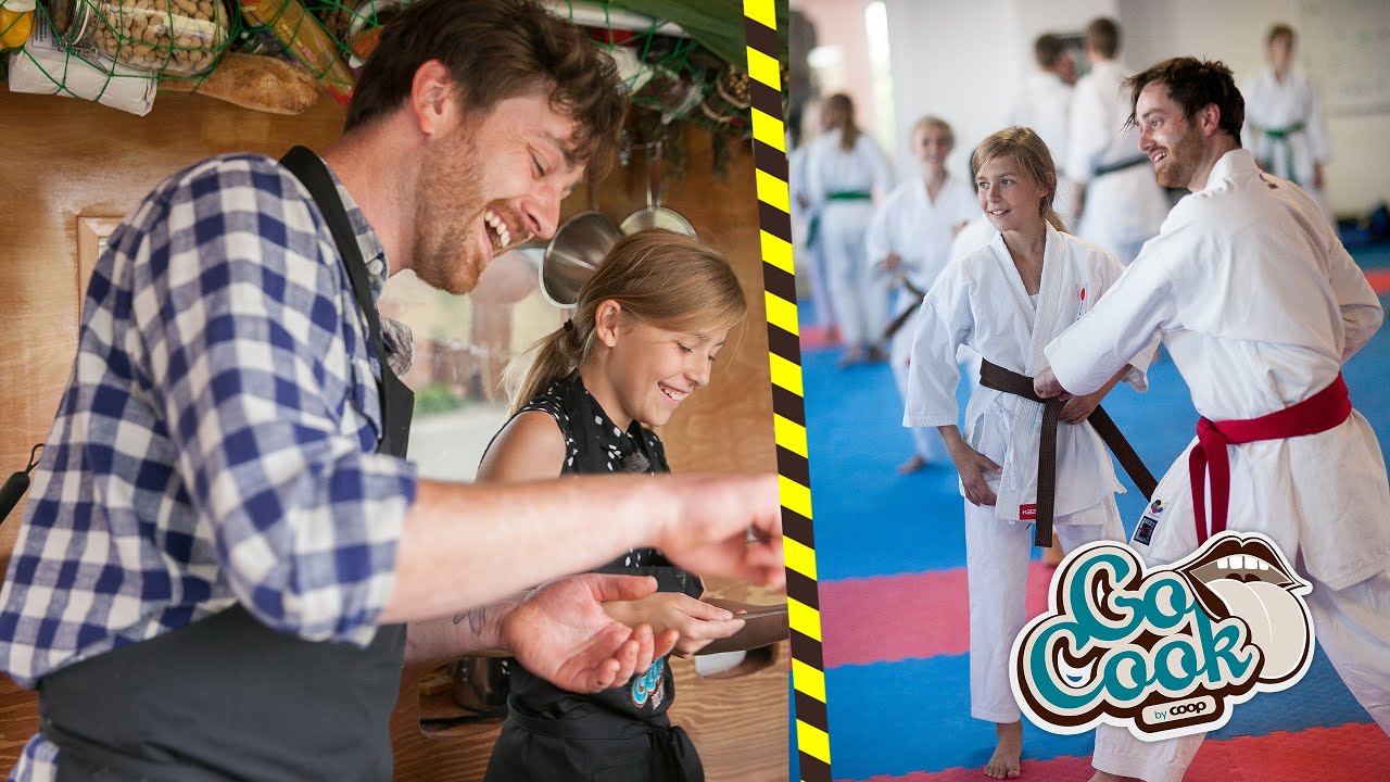 Gorm møder karate Emilie og får karatespark | kendt fra TV | GoCook