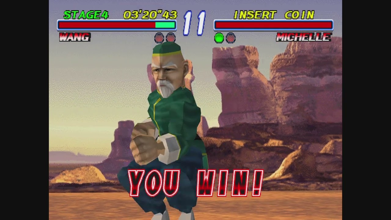 Tekken 2 Wang Hardest playthrough