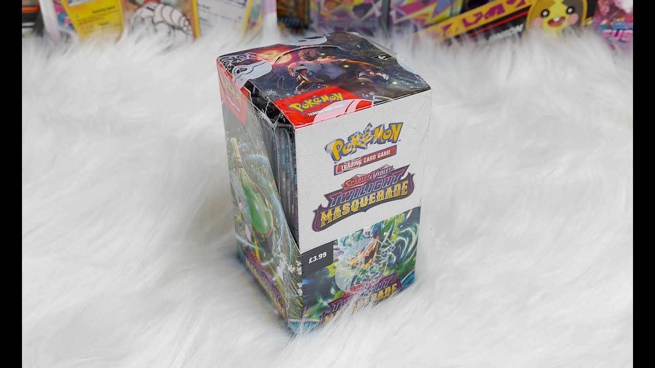 Pokemon TCG Twilight Masquerade Booster Display Box Unboxing