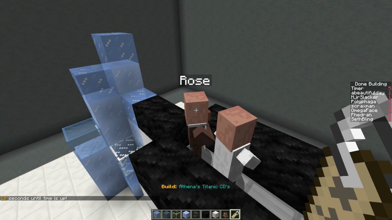 Movies! Minecraft Building Game with Patrons!