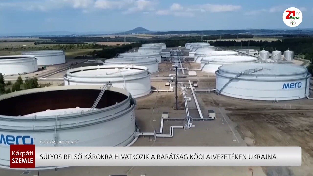 Súlyos belső károkra hivatkozik a barátság kőolajvezetéken Ukrajna