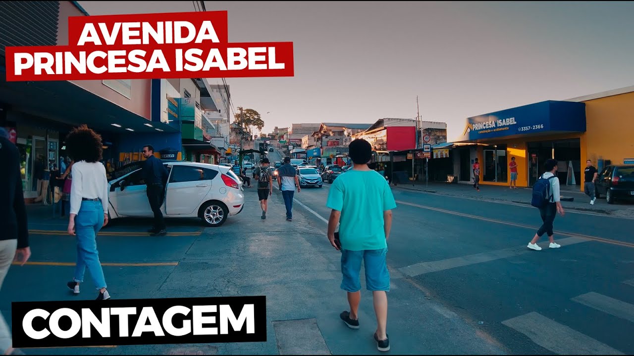 AVENIDA PRINCESA ISABEL | CONTAGEM-MG | NA RUA 4K