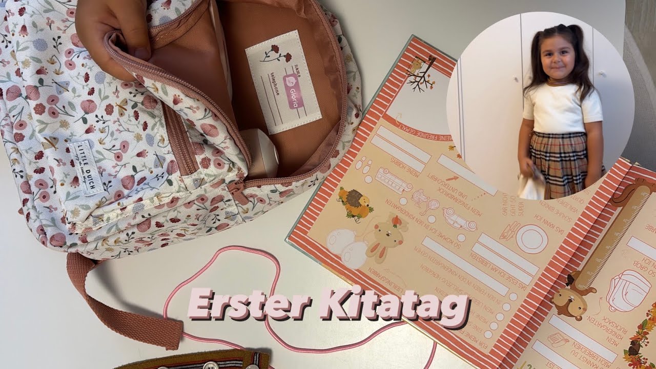 Erster Kindergartentag | Kita mit vier Jahren 🌼
