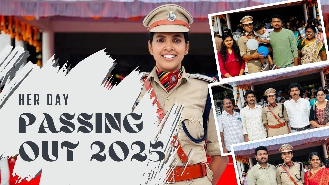KERALA POLICE SI PASSING OUT PARADE 2025