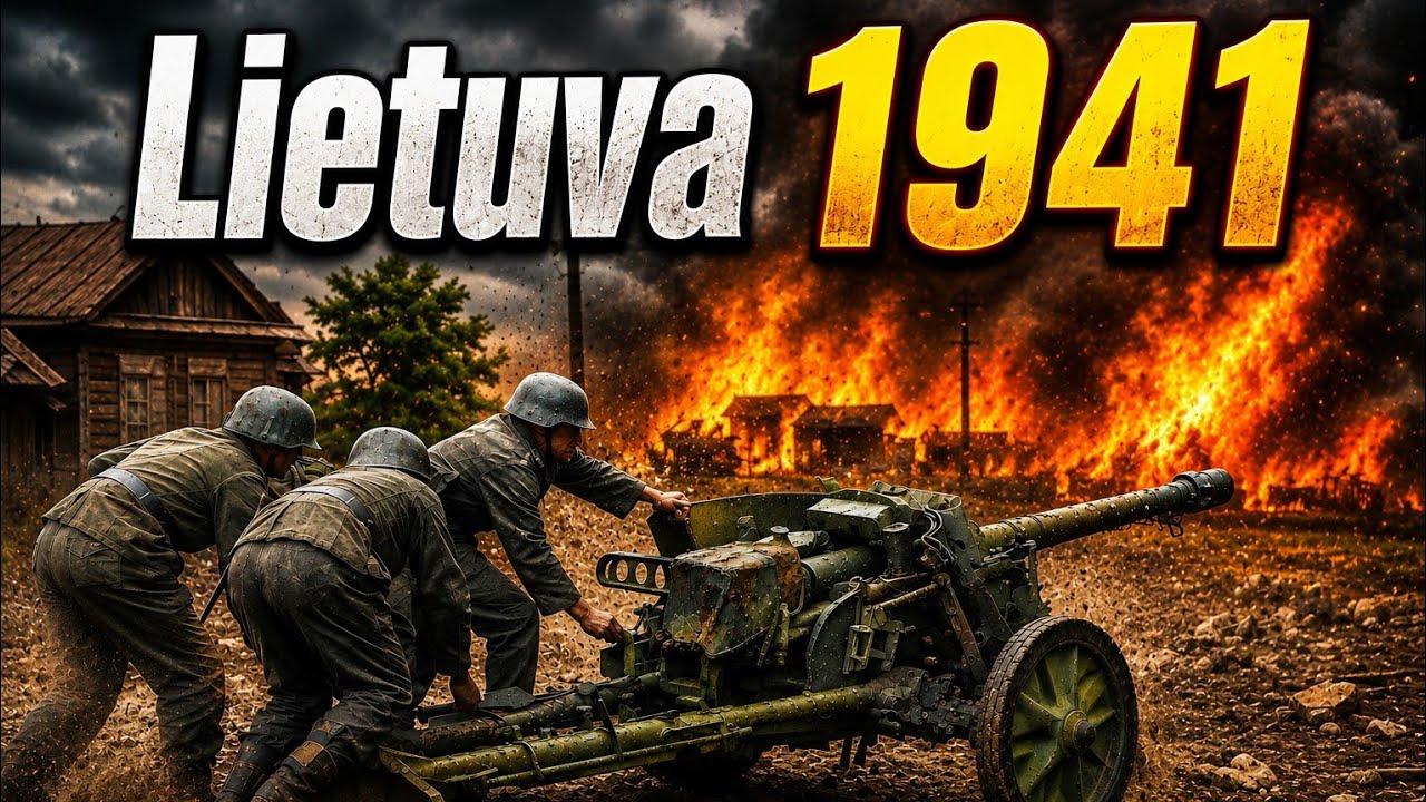 Spalvota Lietuva 1941 | Operacija Barbarosa Jonava ir Šiauliai | Lithuania in Color