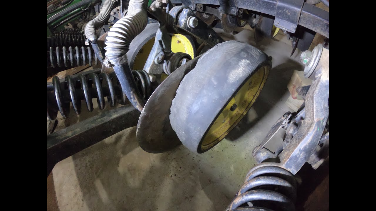 John Deere 750 Disk Opener Bearing & Gage wheel Repairs
