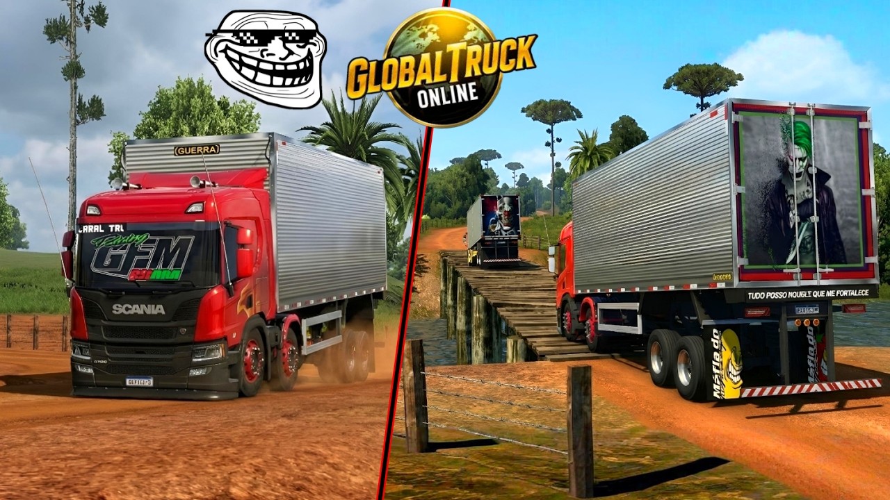 Testando a NOVA Atualização do Global Truck Online 😎🇧🇷