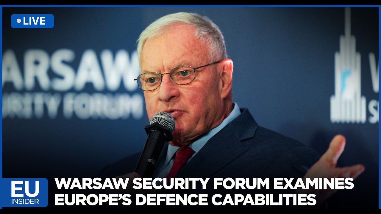 🔴LIVE : Warsaw Security Forum Examines Europe&rsquo;s Defence Capabilities | AH112