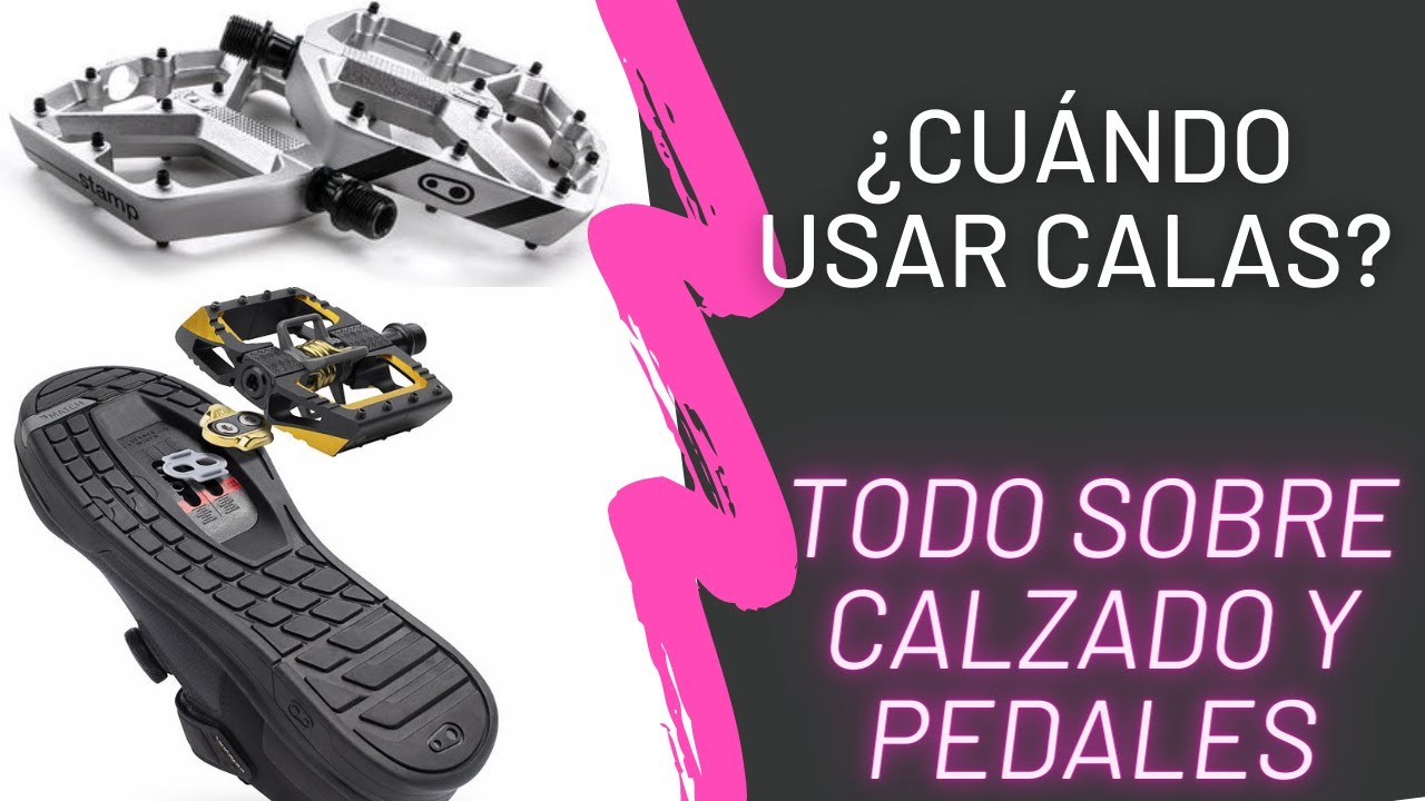 ❓Cuándo usar CALAS o PLATAFORMA❓: Ha muerto el PEDAL de CALAS. Todo sobre CALZADO DE BICICLETA