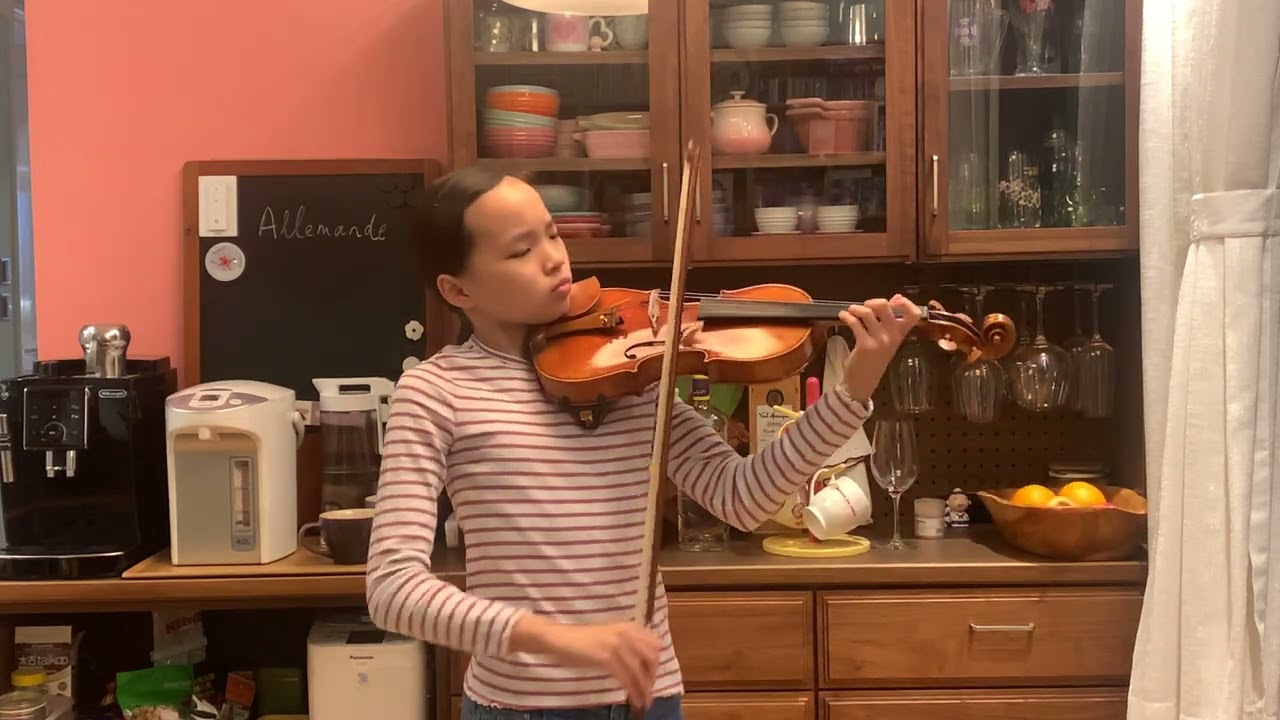 Allemande, Partita No. 2 in D Minor, BWV 1004 - Bach