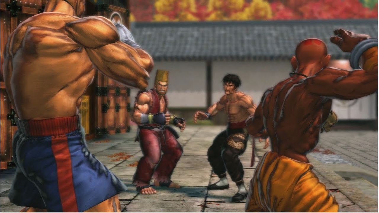Street Fighter X Tekken: Sagat/Dhalsim vs. Marshall Law/Paul Phoenix - Rival Battle | PS3 Gameplay