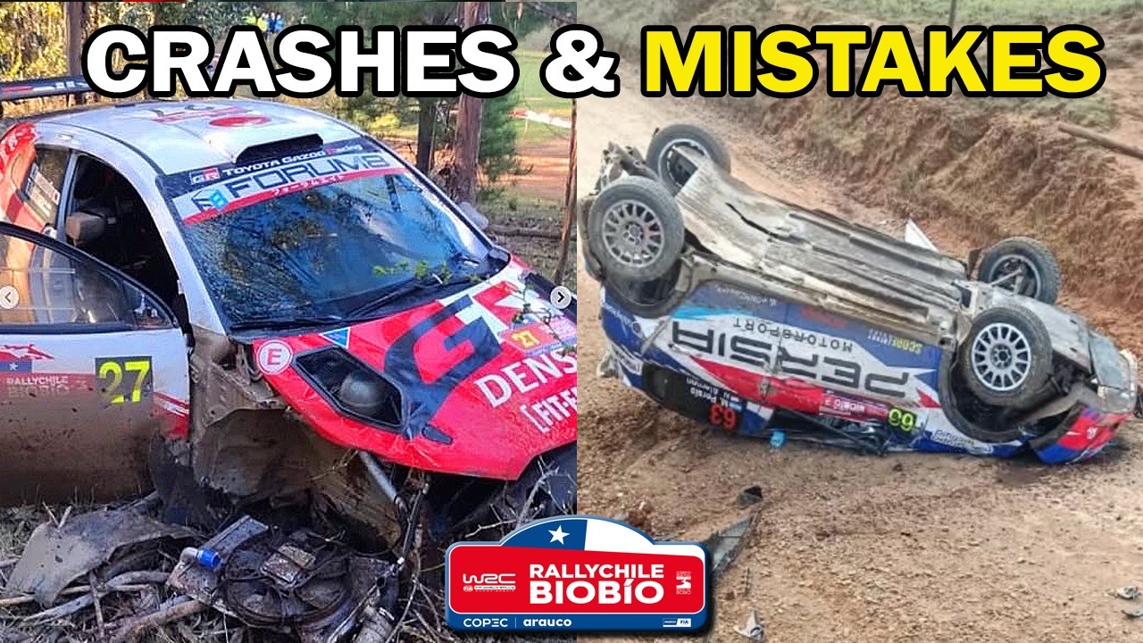 🇨🇱 Rally Chile Biob&iacute;o 2026 | Neuville OUT ❌CRASHES - MISTAKES 💥Best Actions - Jumps & More