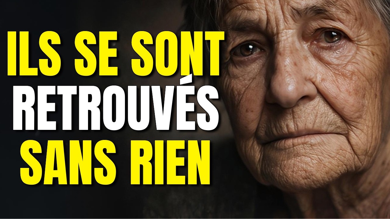 Mes enfants m'ont abandonné quand j'avais 87. J'ai fait cela avec leur héritage et ils sont revenus